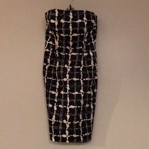 Express strapless dress.